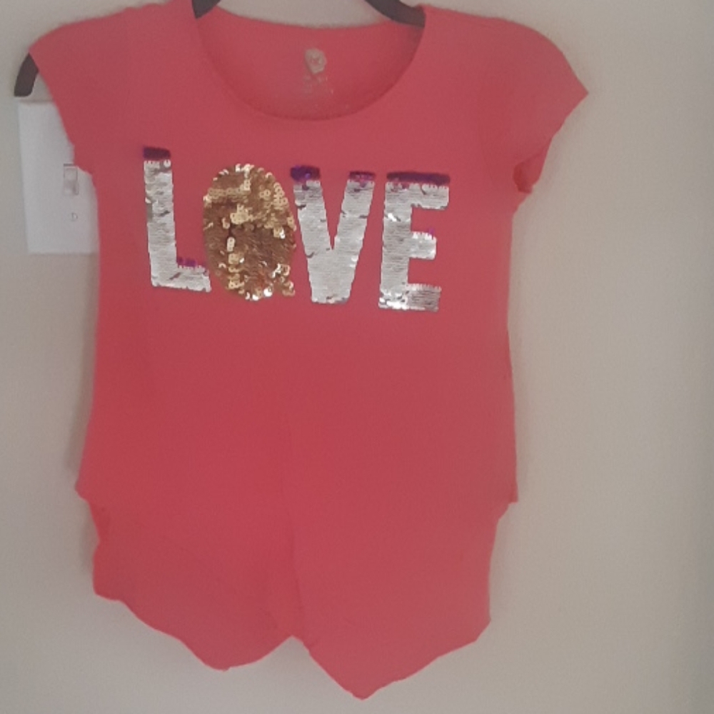 Girl's Reversible Sequin Shirt size 7